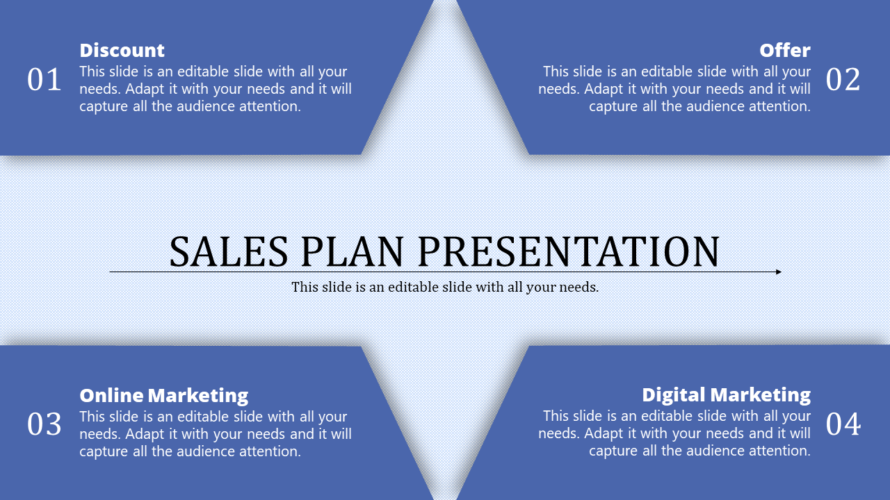 Free - Marketing Sales Plan Presentation PPT template and Google slides